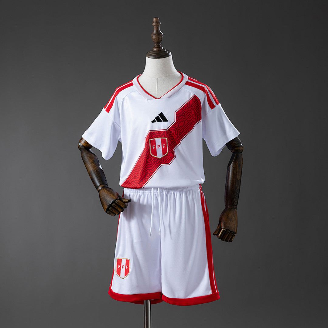 Peru 2026 World Cup Home Kids Kit