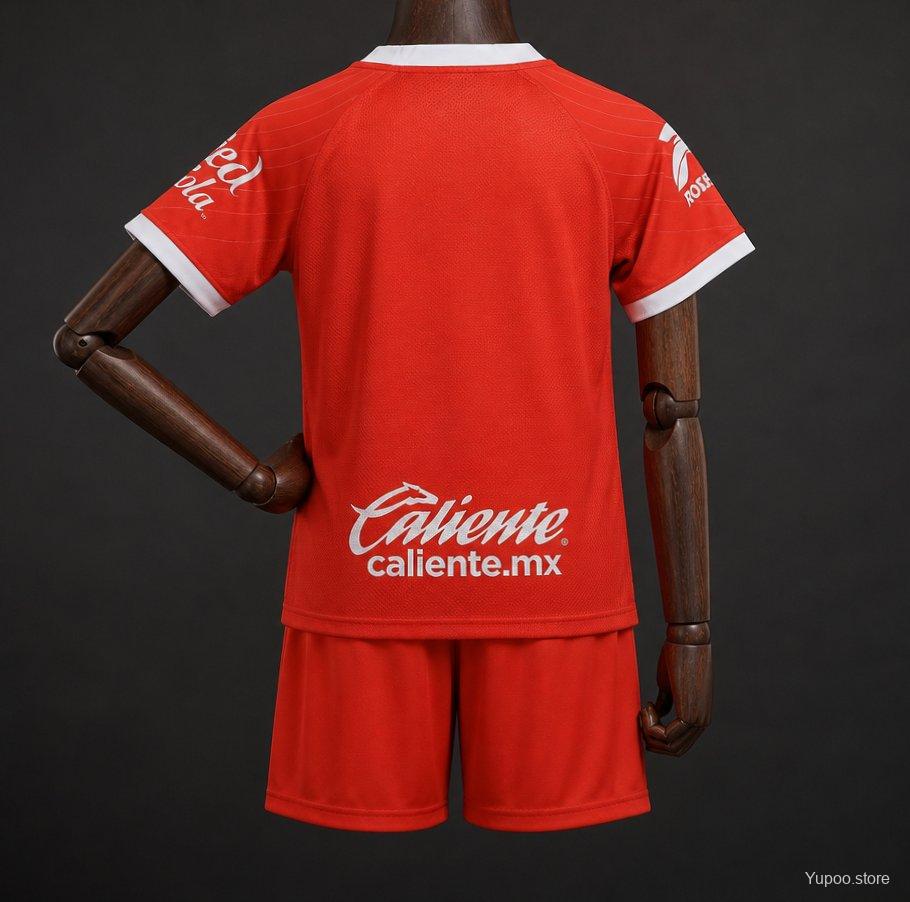 Deportivo Toluca FC 26/27 Home Kids Kit