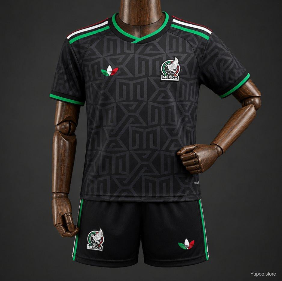 Mexico 2026 World Cup Third Kids Kit