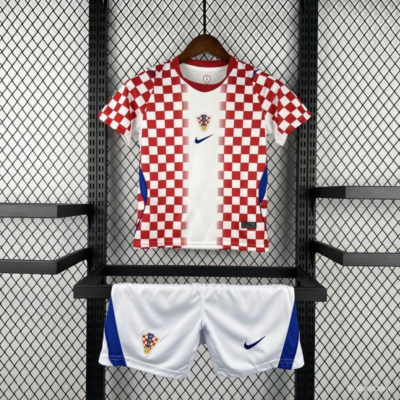 Croatia 2026 World Cup Home Kids Kit