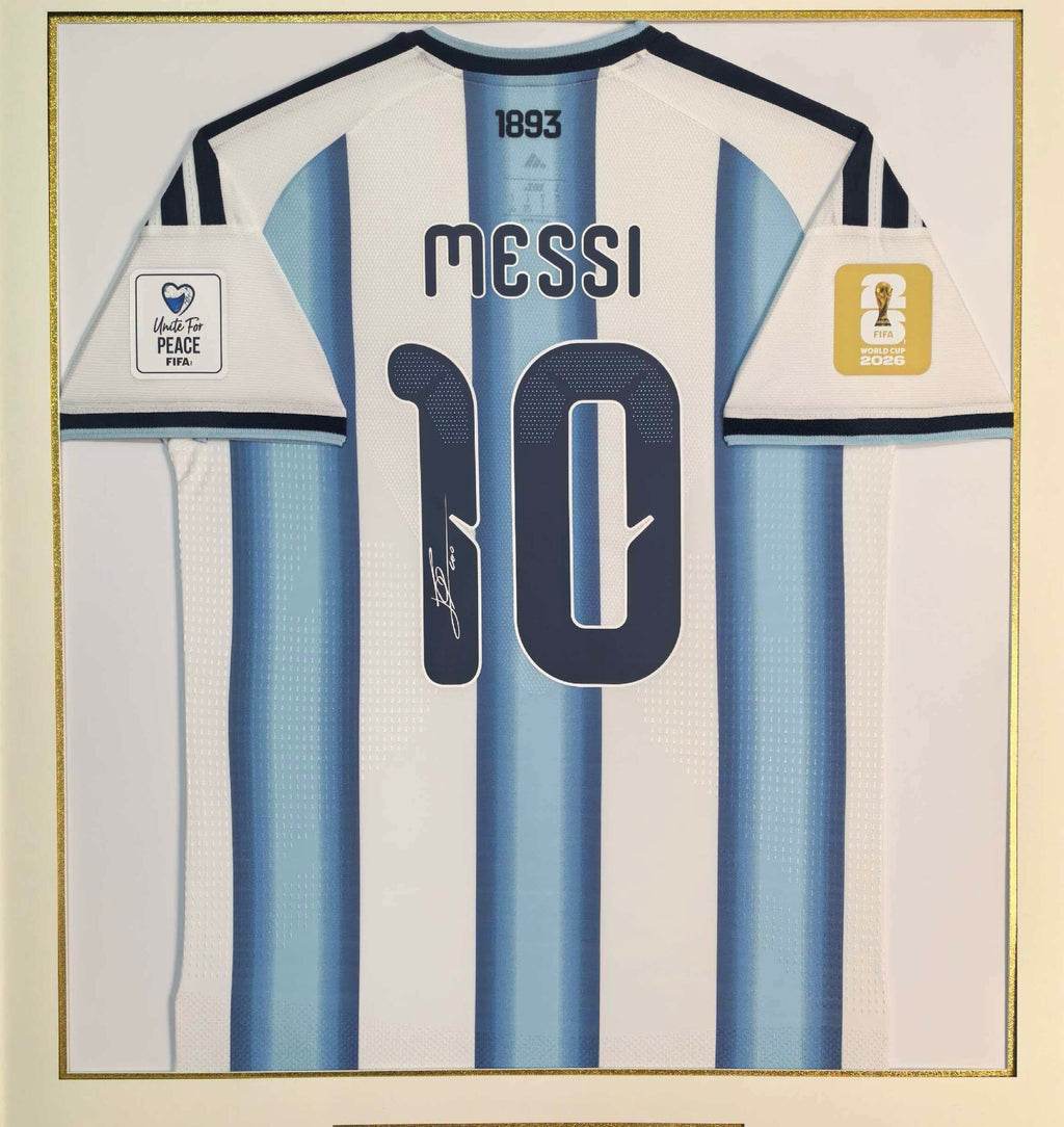LM10 Argentina 2026 World Cup Home Signed Shirt