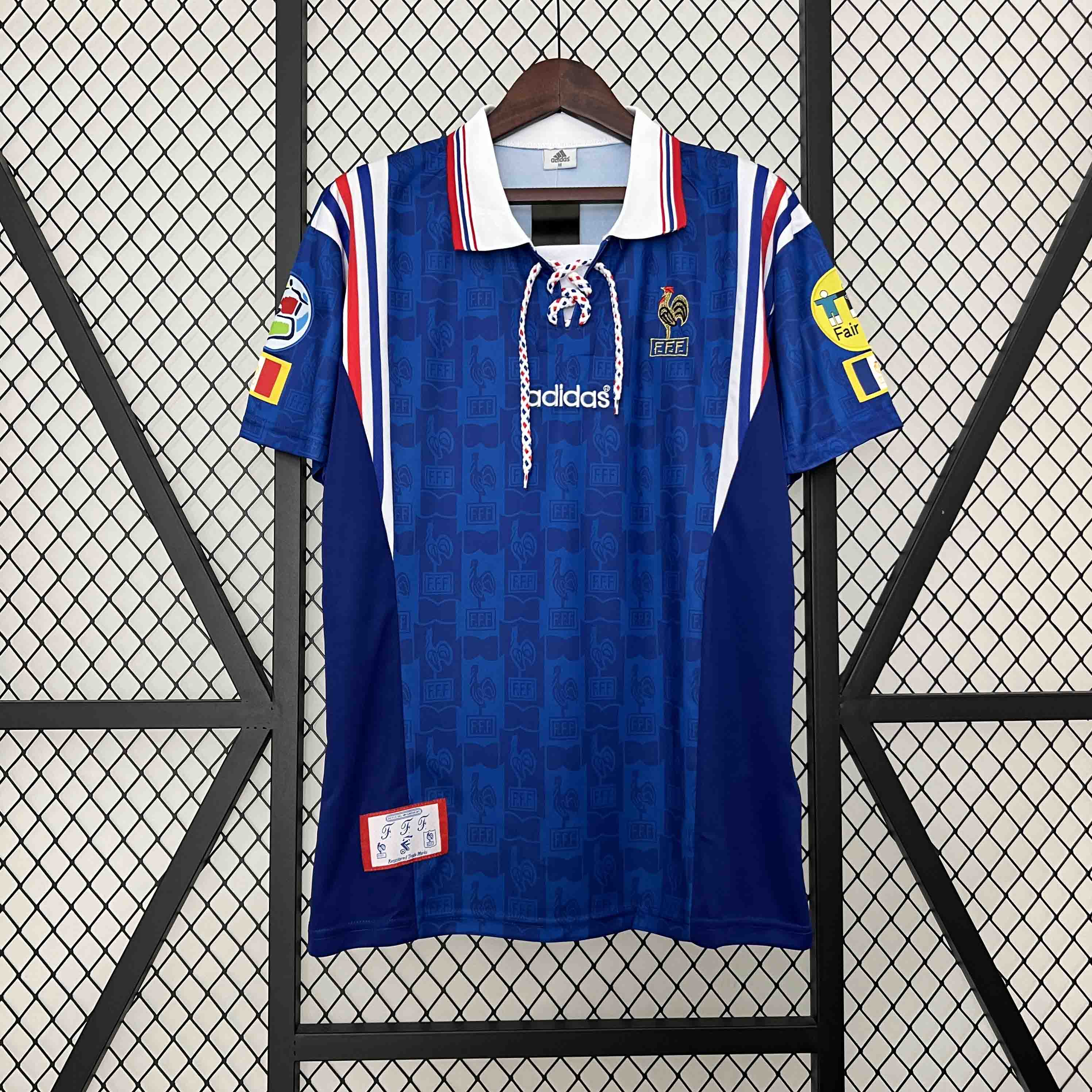 France 1996 Home Shirt