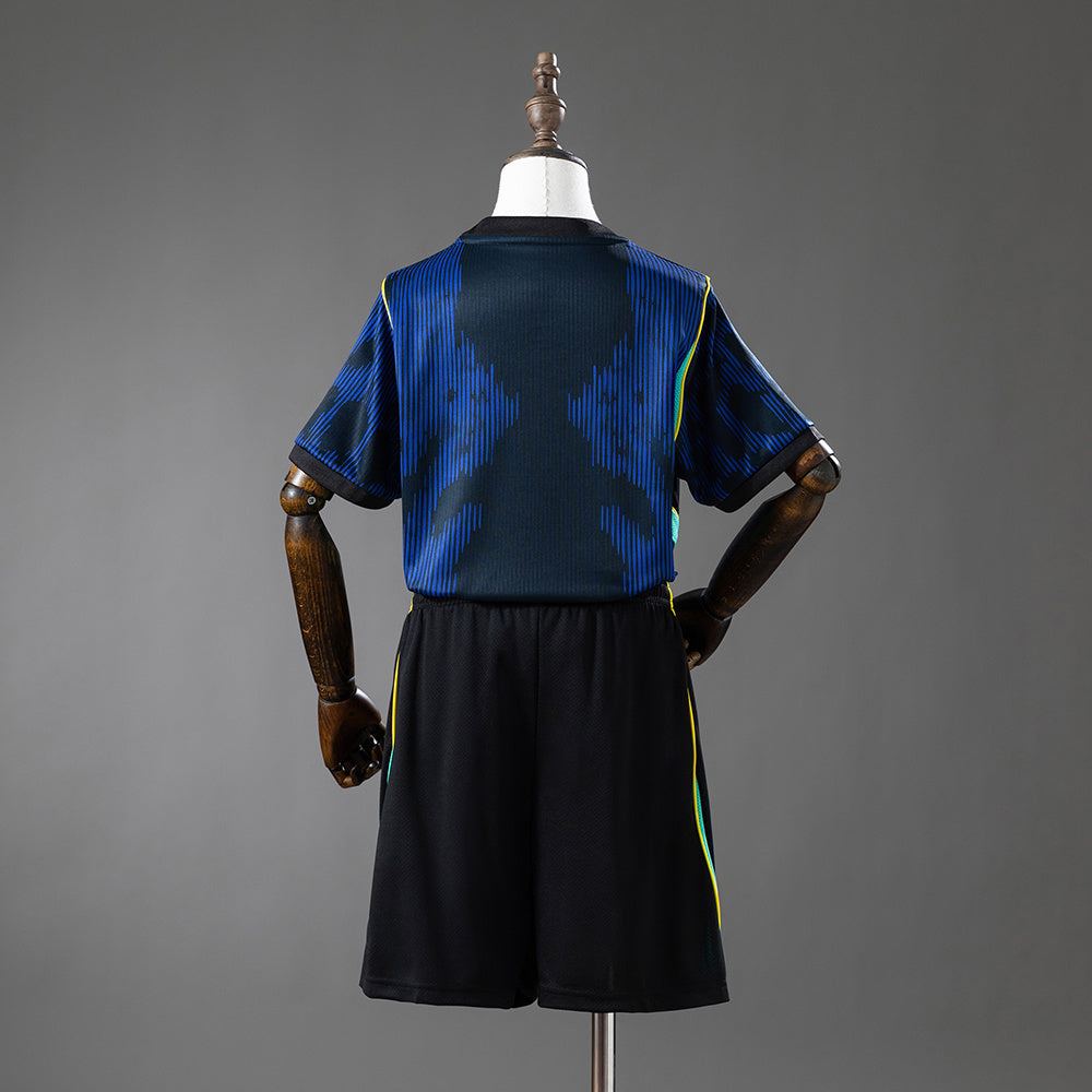 Brazil 2026 World Cup Away Kids Kit