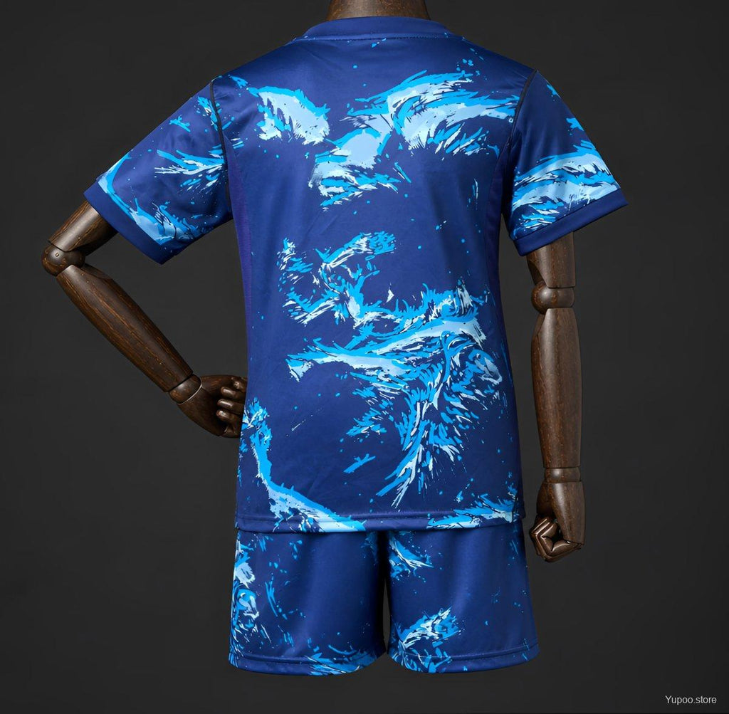 England 2026 World Cup Goalkeeper Blue Kids Kit