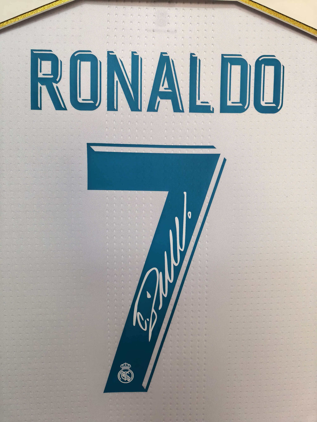 CR7 2017/18 Real Madrid Home Signed Shirt