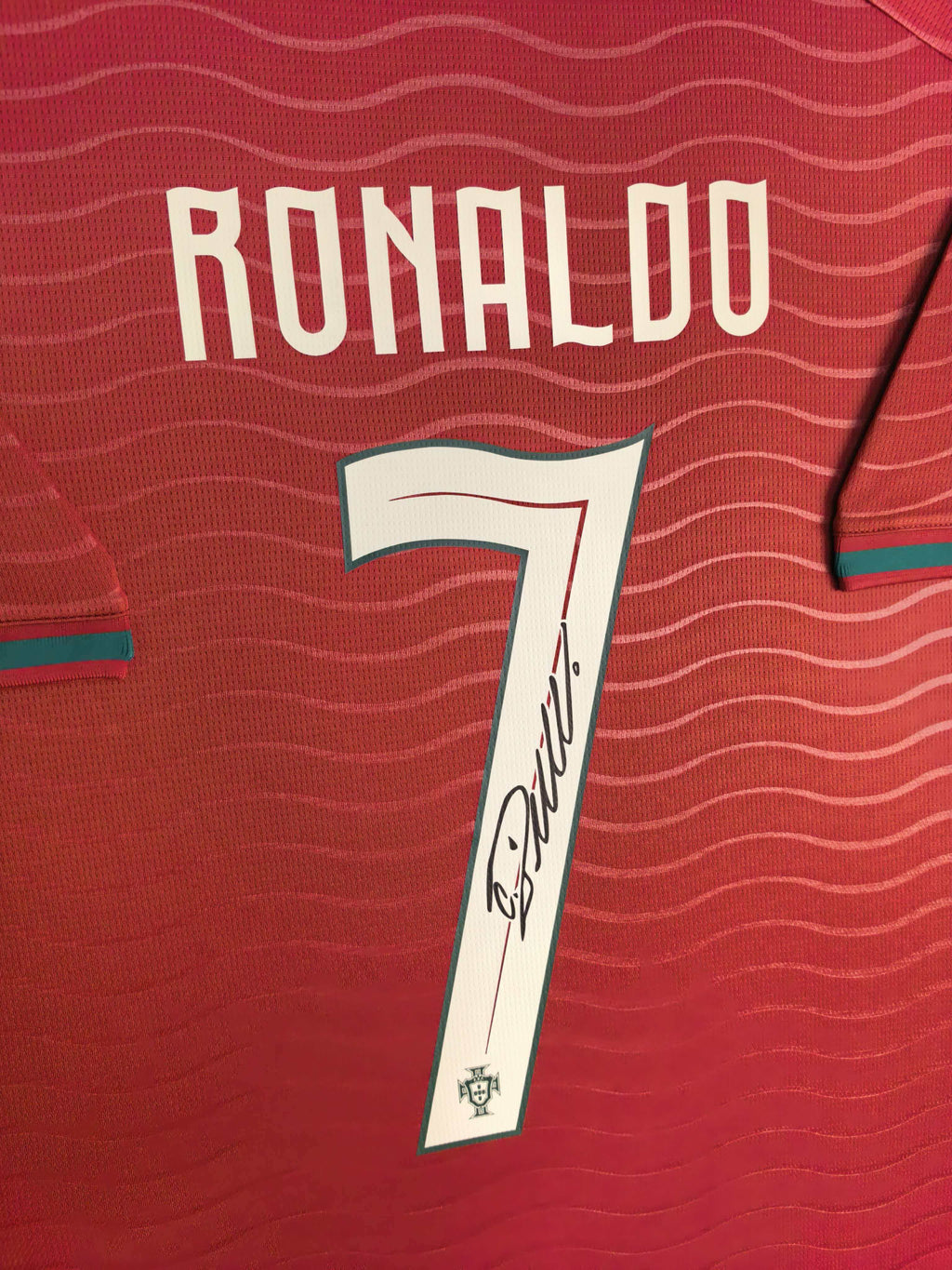 CR7 Portugal 2026 World Cup Home Signed Shirt
