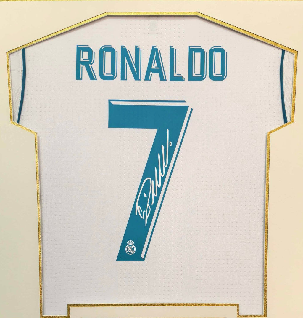 CR7 2017/18 Real Madrid Home Signed Shirt