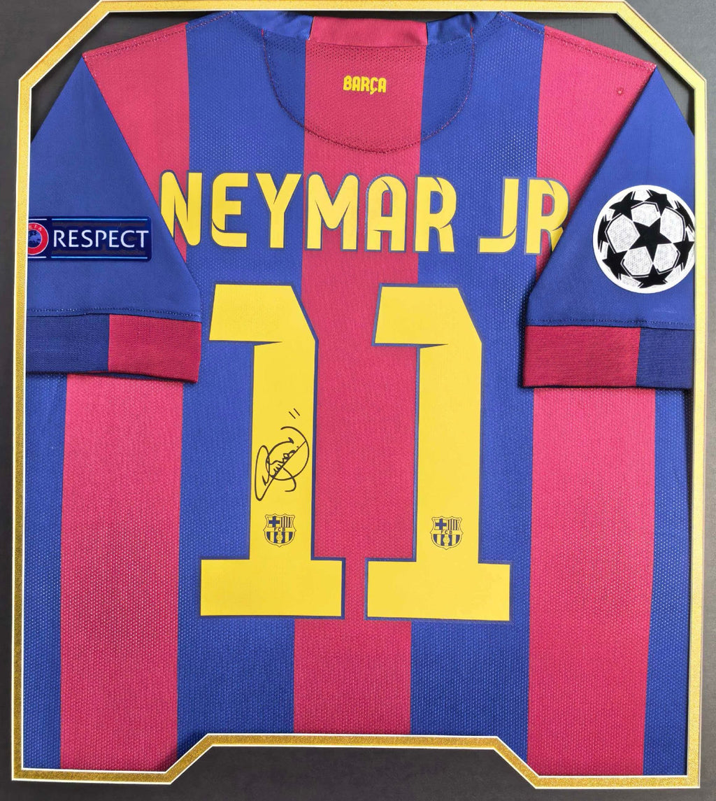 NJR 2014/15 Barcelona Home Signed Shirt