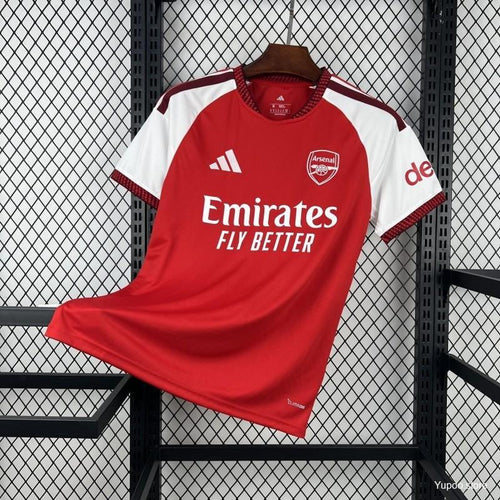 26/27 Arsenal Home Shirt With Champions Printing