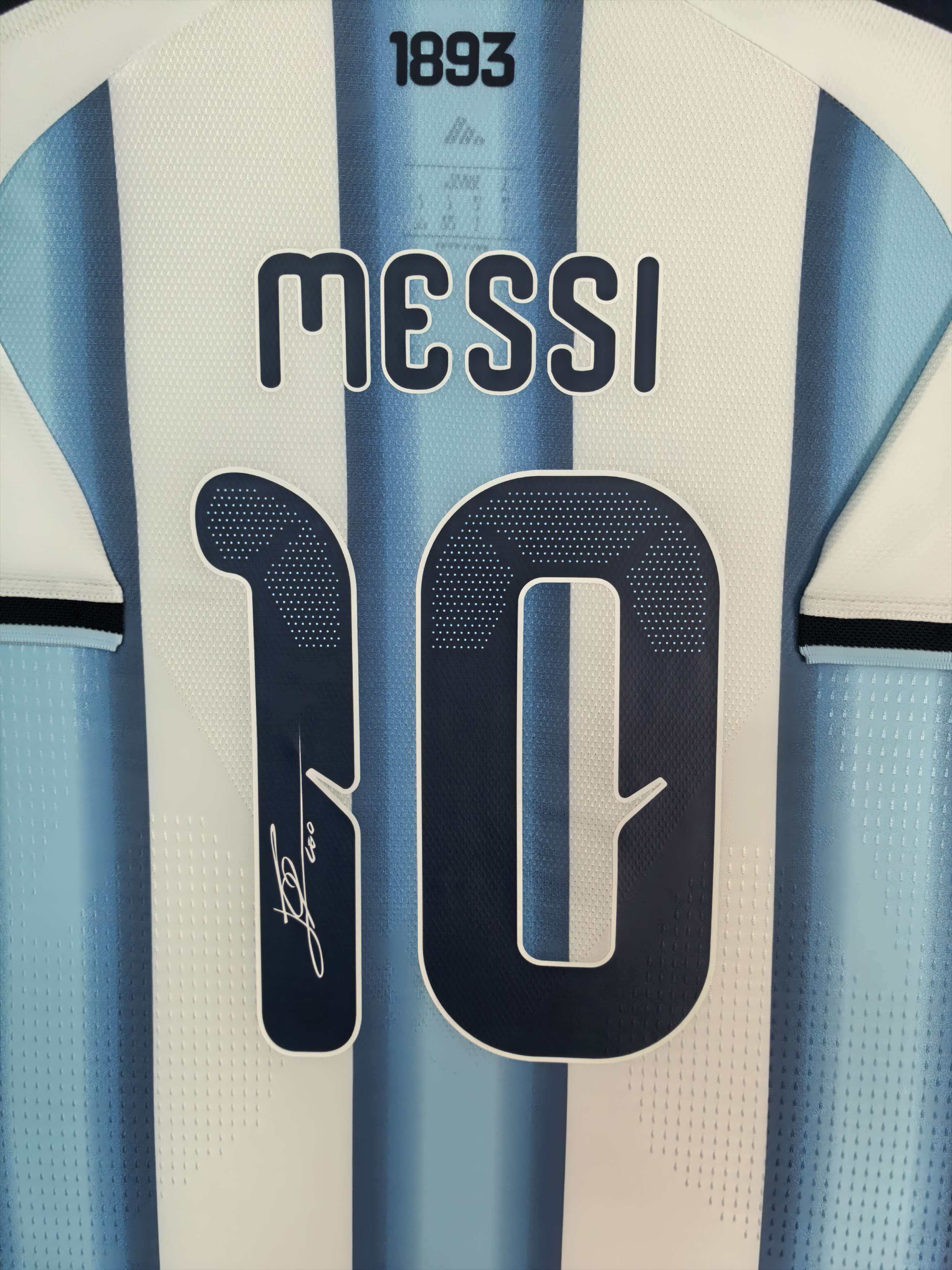 LM10 Argentina 2026 World Cup Home Signed Shirt