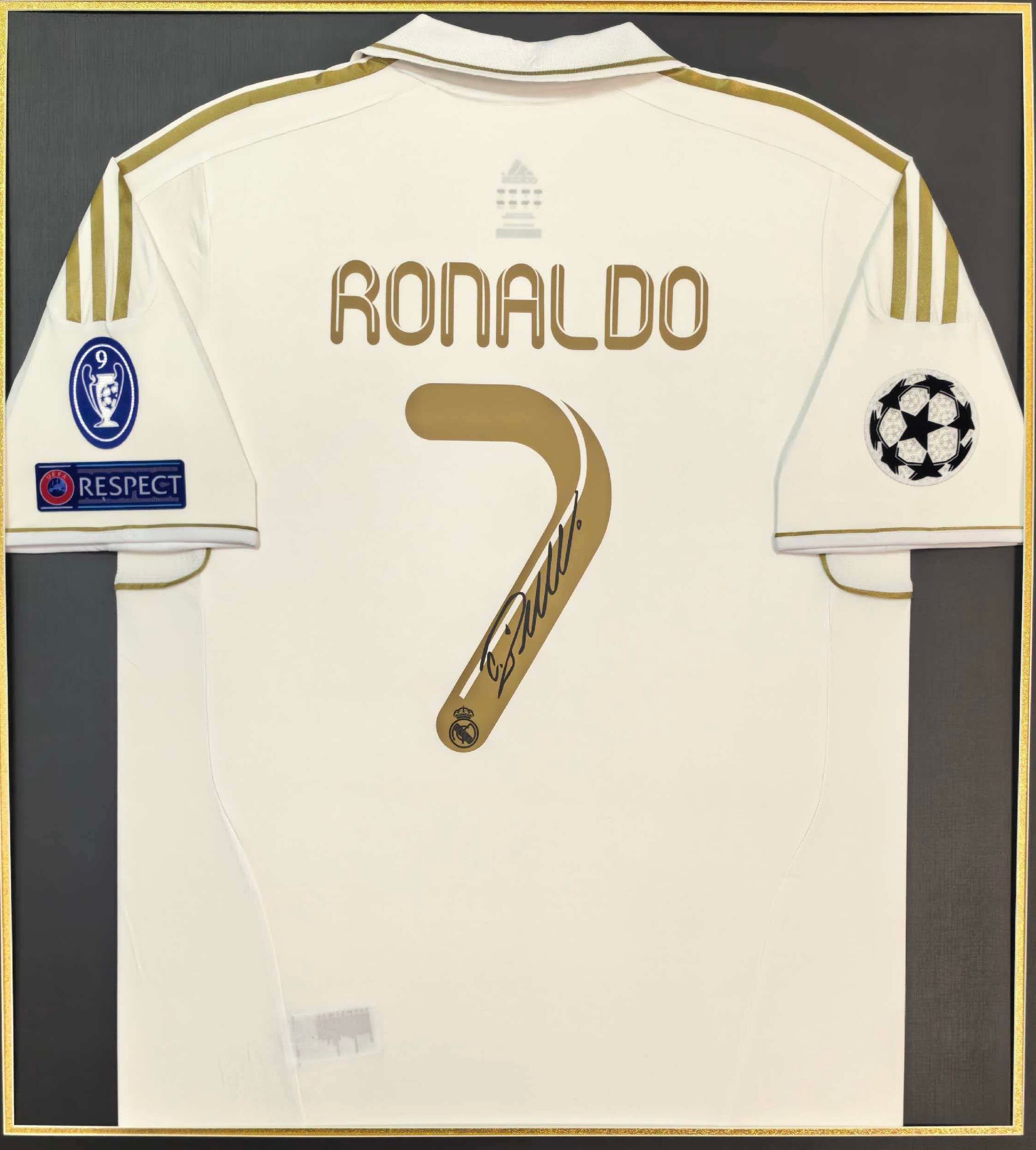 CR7 2011/12 Real Madrid Home Signed Shirt