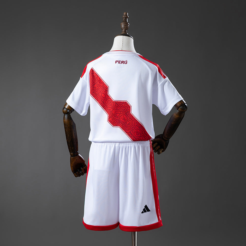 Peru 2026 World Cup Home Kids Kit