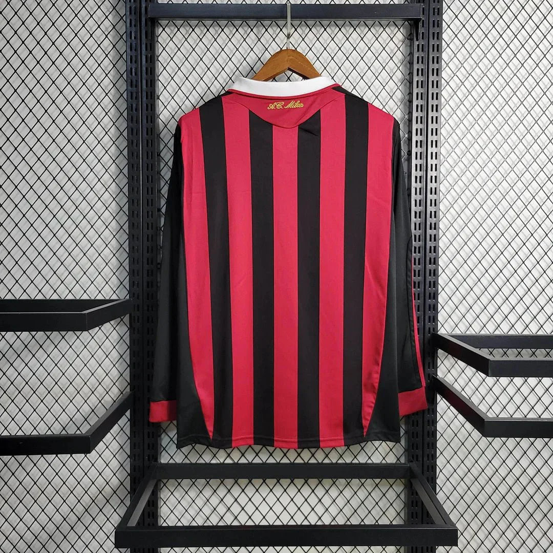 AC Milan 2009 L/S Home Shirt