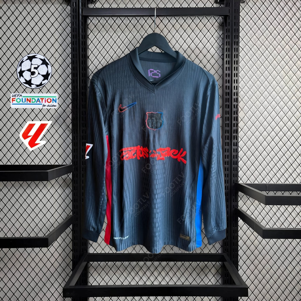 Barcelona × Travis Scott 2024 Unreleased L/S Shirt