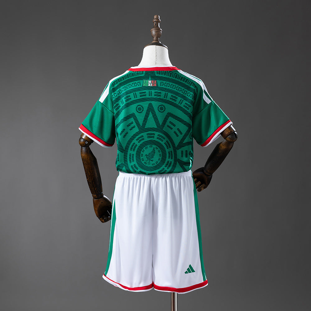 Mexico 2026 World Cup Home Kids Kit