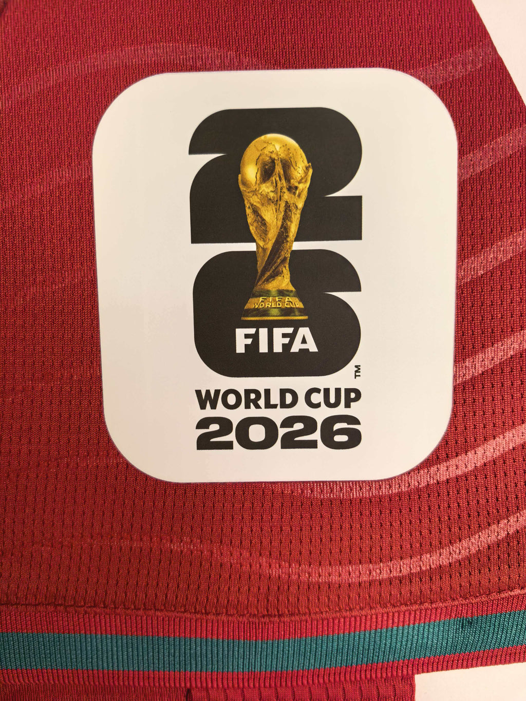 CR7 Portugal 2026 World Cup Home Signed Shirt