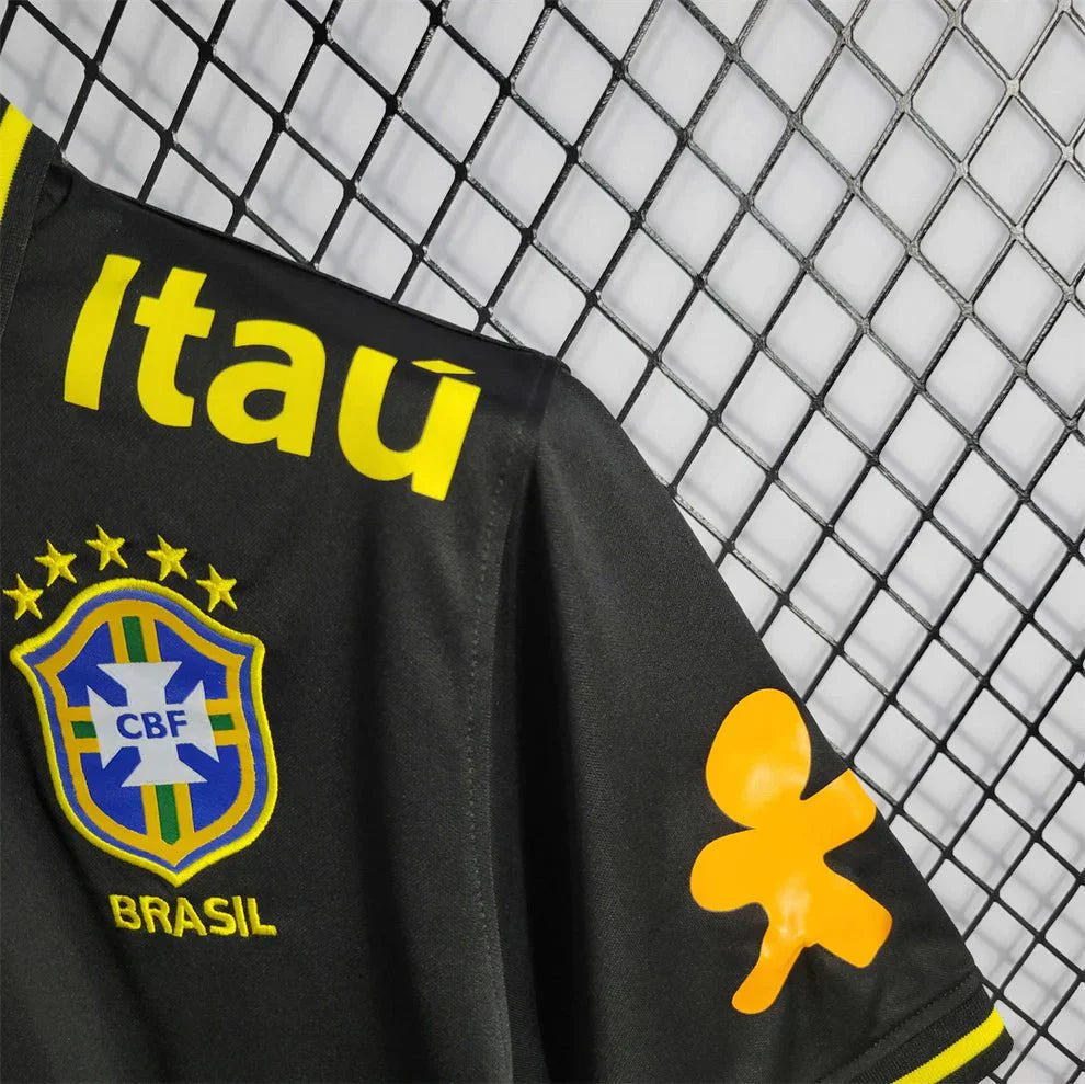 Brazil Black Polo Special Shirt