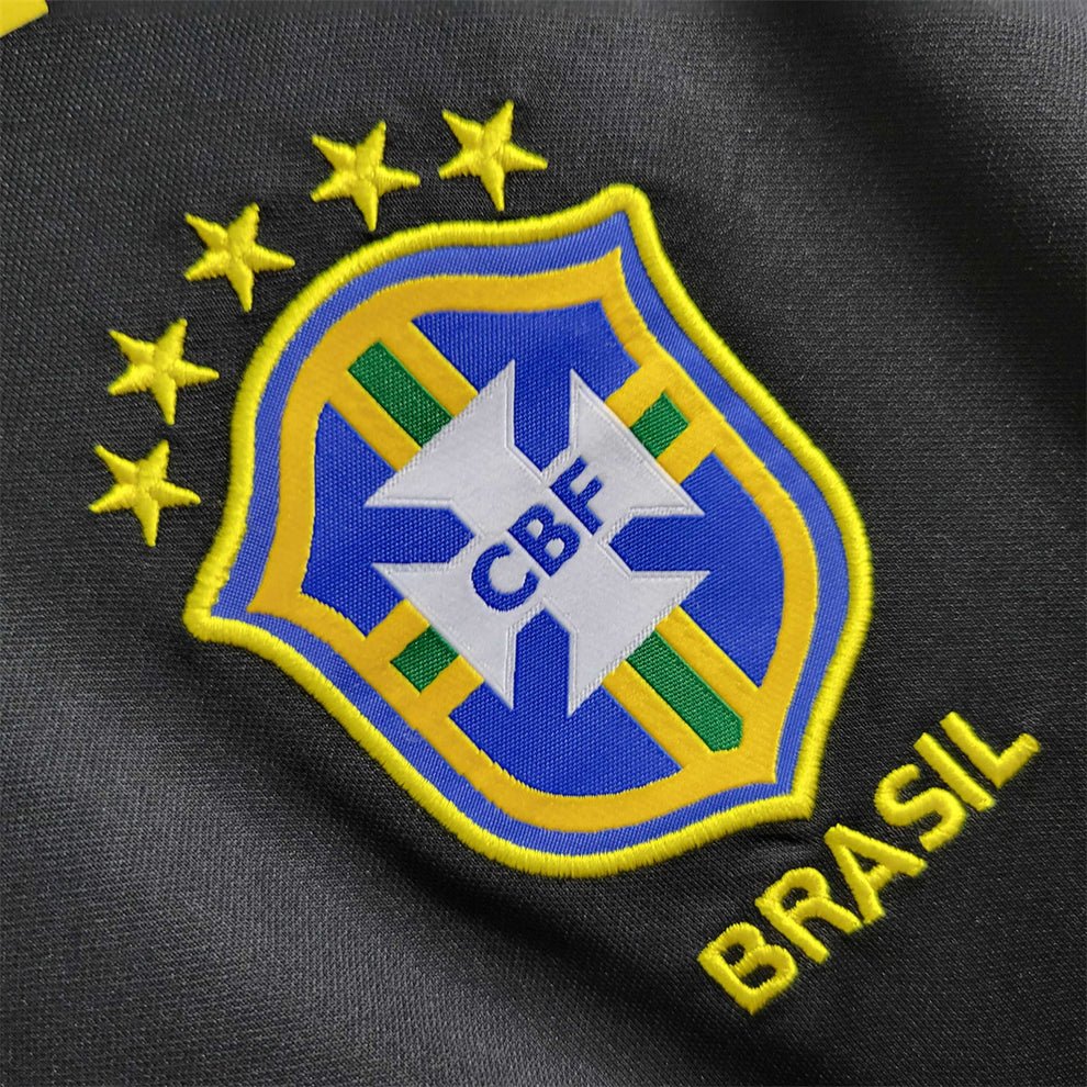 Brazil Black Polo Special Shirt