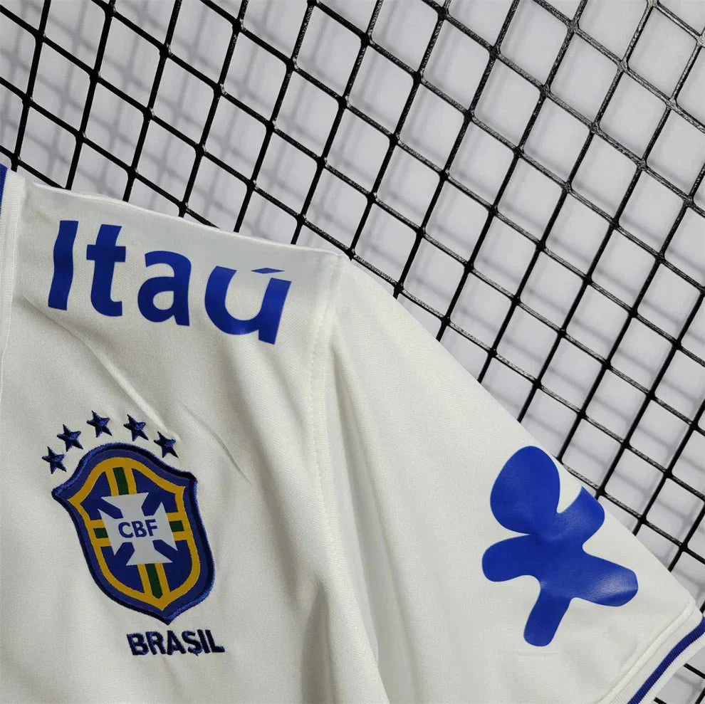 Brazil White Polo Special Shirt