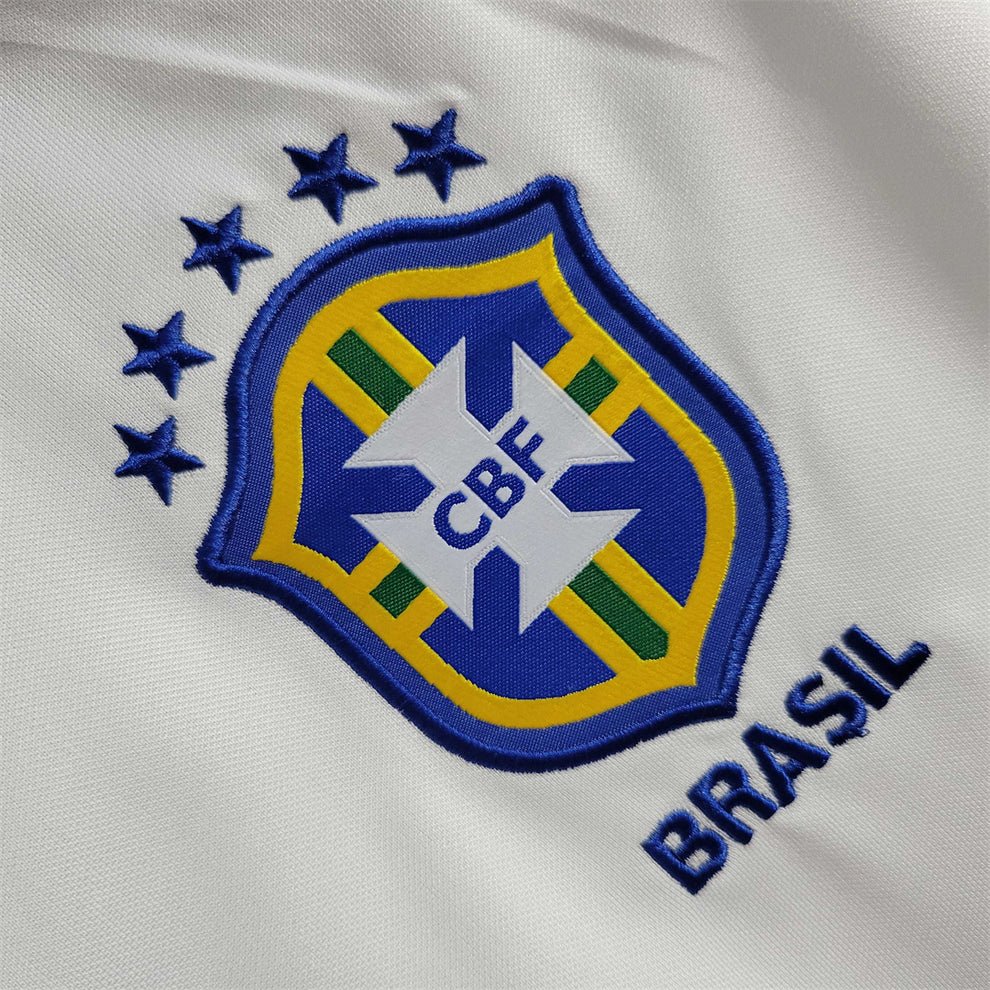 Brazil White Polo Special Shirt