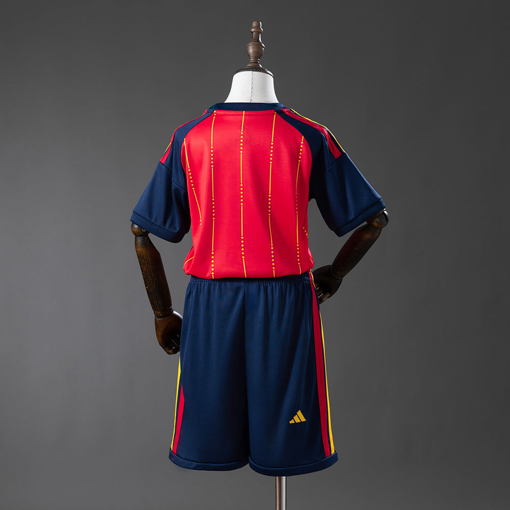 Spain 2026 World Cup Home Kids Kit