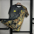 Real Madrid 2025 Gold Lion Special Shirt